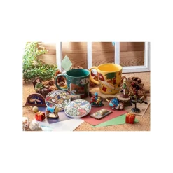 Maison Ghibli Kitchenware-Ceramic Coaster King Of Dwarf & Princess - Whisper Of The Heart
