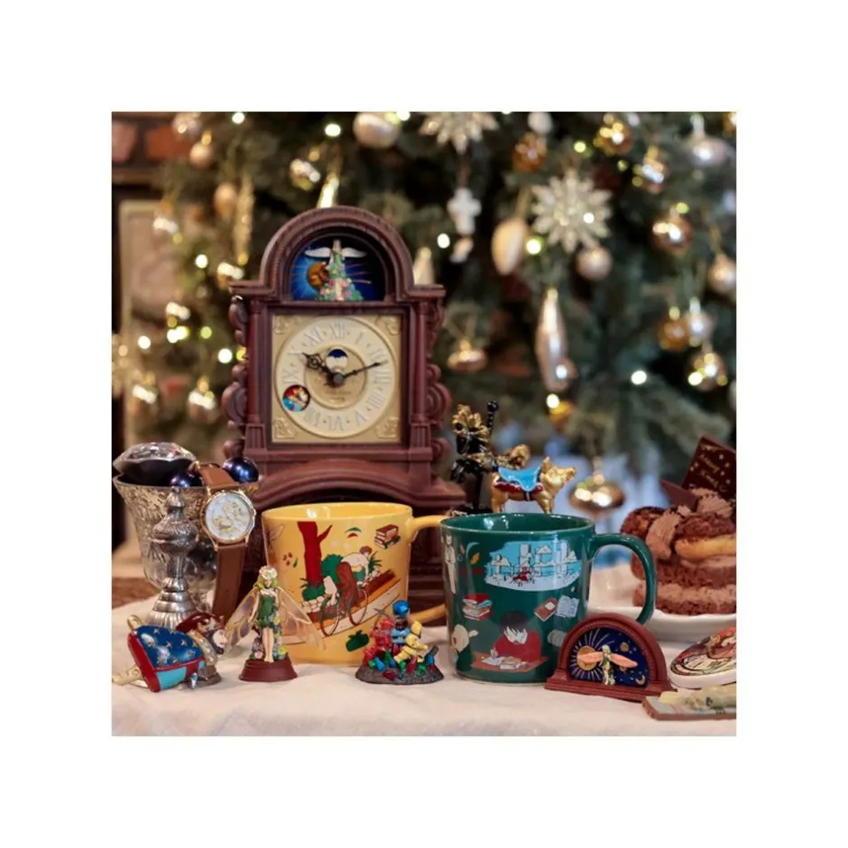 Maison Ghibli Kitchenware-Ceramic Coaster King Of Dwarf & Princess - Whisper Of The Heart