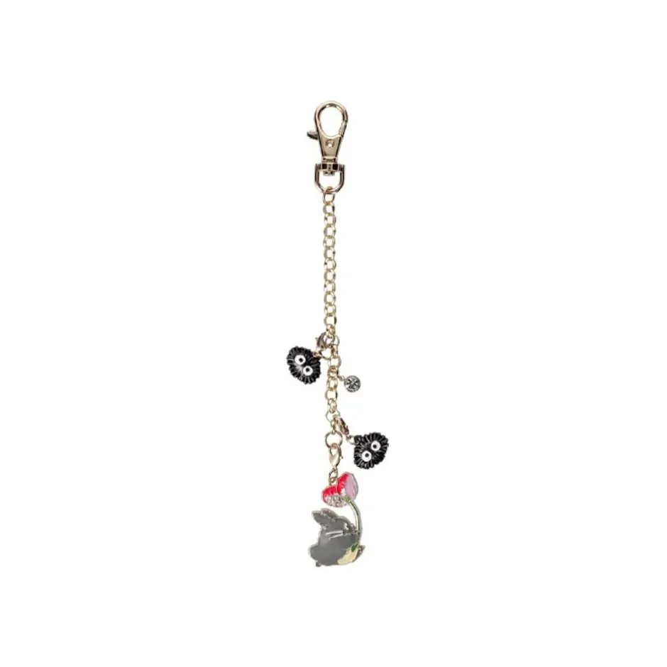 Maison Ghibli Straps-Charm Chain Big Totoro & Flower - My Neighbor Totoro