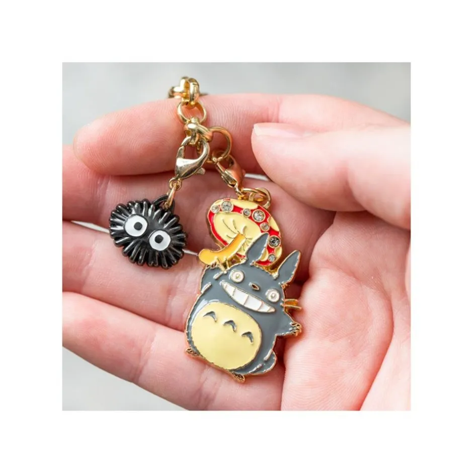 Maison Ghibli Straps-Charm Chain Big Totoro & Flower - My Neighbor Totoro