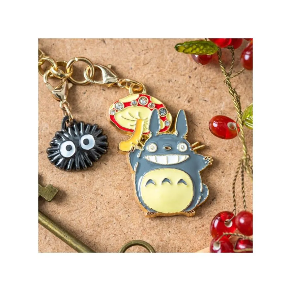 Maison Ghibli Straps-Charm Chain Big Totoro & Mushroom - My Neighbor Totoro