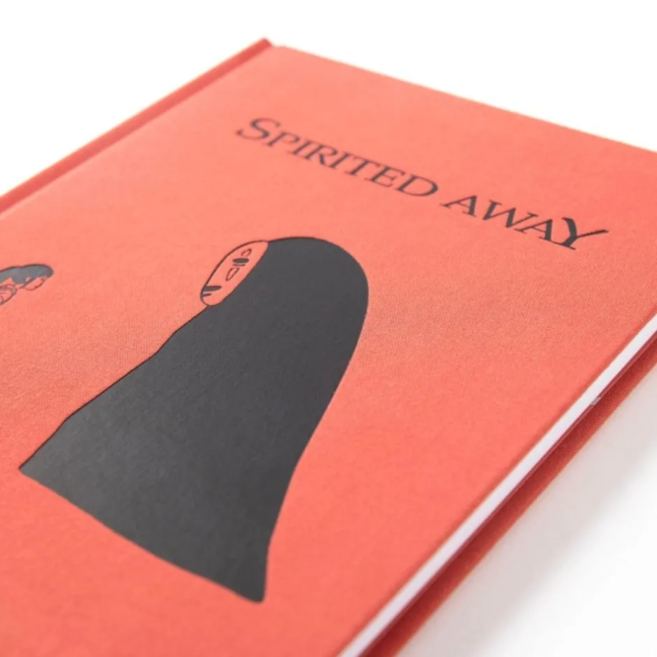 Maison Ghibli Notebooks And Notepads-Chihiro & No Face Cloth Sketchbook - Spirited Away
