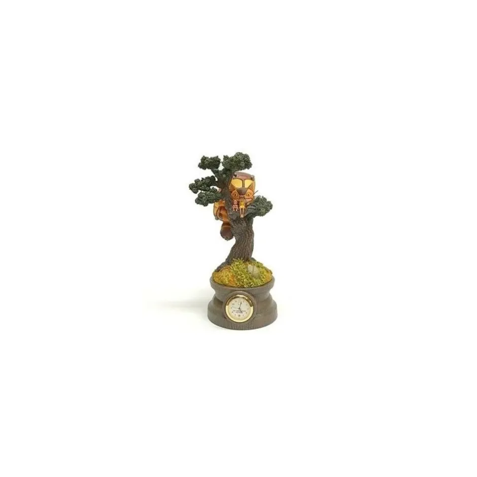 Maison Ghibli Decoration-Clock Watch Catbus On A Pine Tree - My Neighbor Totoro