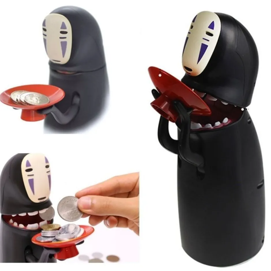 Maison Ghibli Coins Banks-Coin Bank Glouttonus No Face - Spirited Away