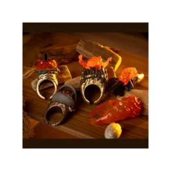 Maison Ghibli Figurines-Collection Calcifer 1 Blind Ring - Howl'S Moving Castle