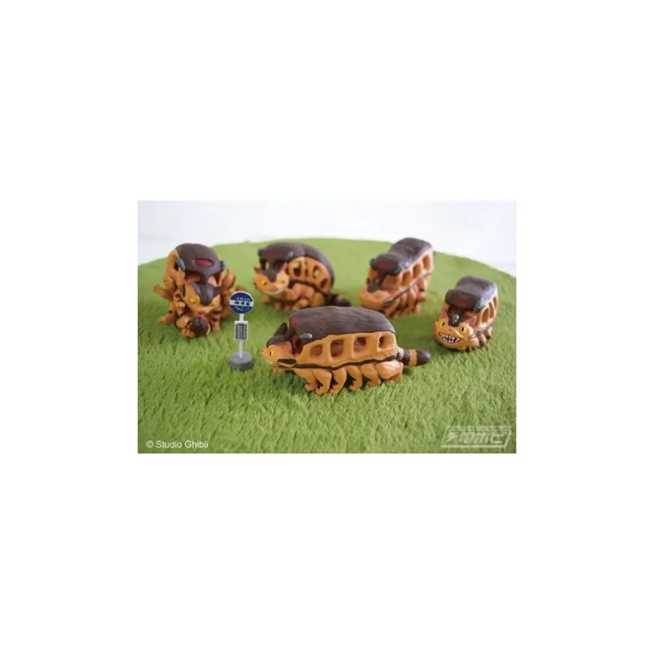 Maison Ghibli Figurines-Collection Cat Bus Assorted 6 Figurines - My Neighbor Totoro