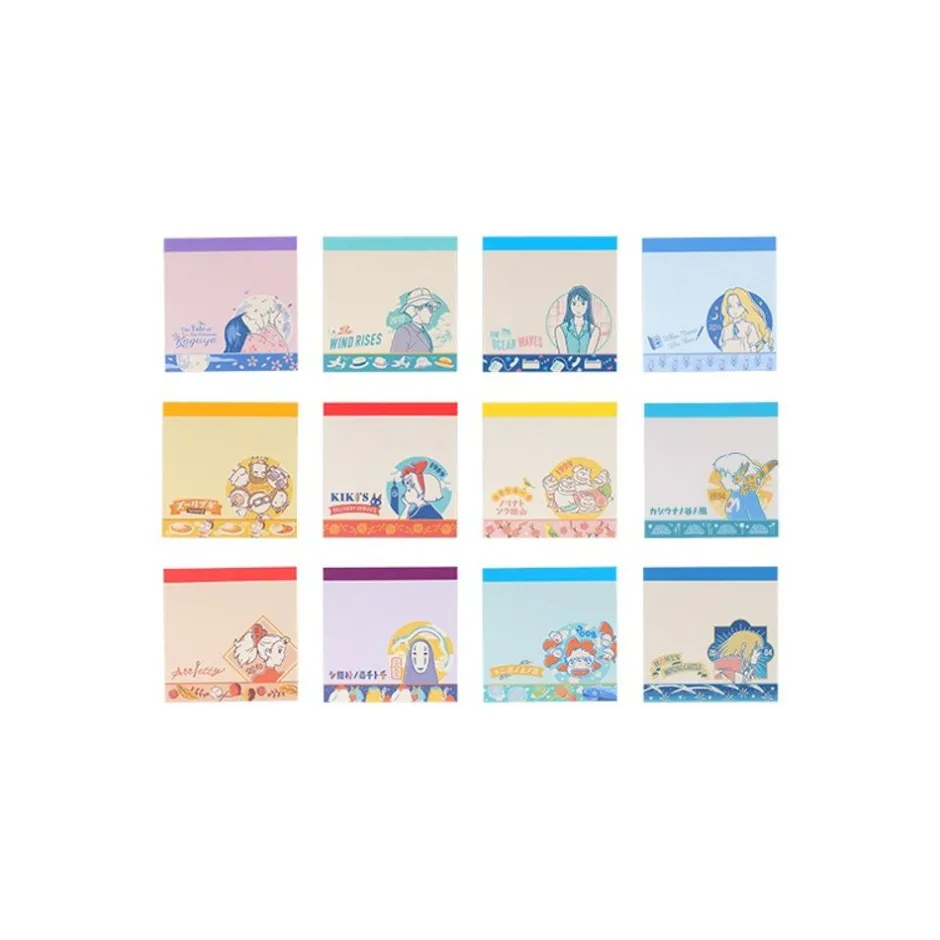 Maison Ghibli Small Equipment-Collection Of 24 Mini Memo Set - Studio Ghibli