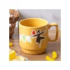 Maison Ghibli Kitchenware-Coloful Embossed Mug Laundry Day - Howl'S Moving Castle