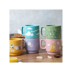 Maison Ghibli Kitchenware-Coloful Embossed Mug Laundry Day - Howl'S Moving Castle