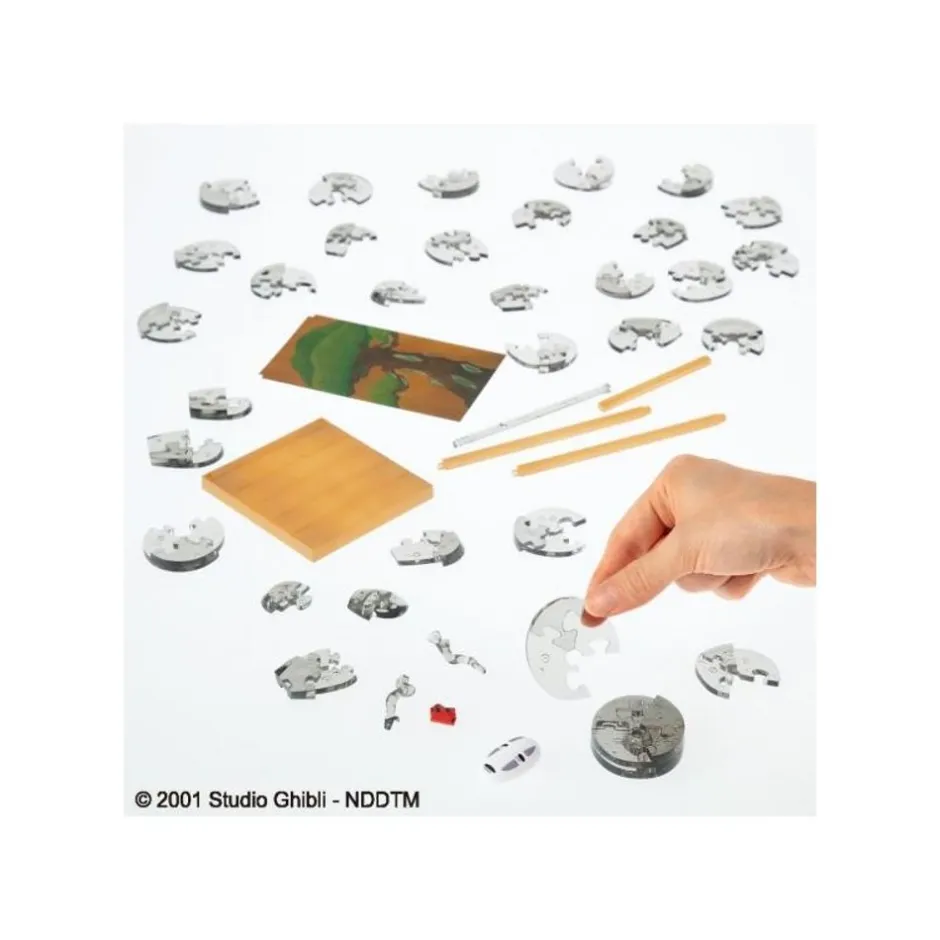 Maison Ghibli Jigsaw Puzzle-Crystal Puzzle Fo Face - Spirited Away