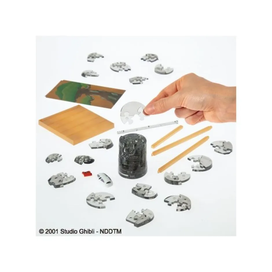 Maison Ghibli Jigsaw Puzzle-Crystal Puzzle Fo Face - Spirited Away