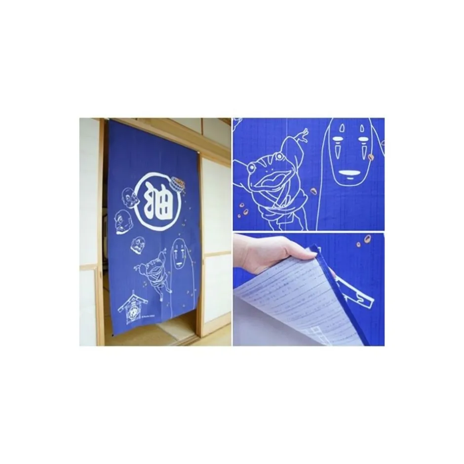 Maison Ghibli Wall Decoration-Curtain Aburaya Blue - Spirited Away
