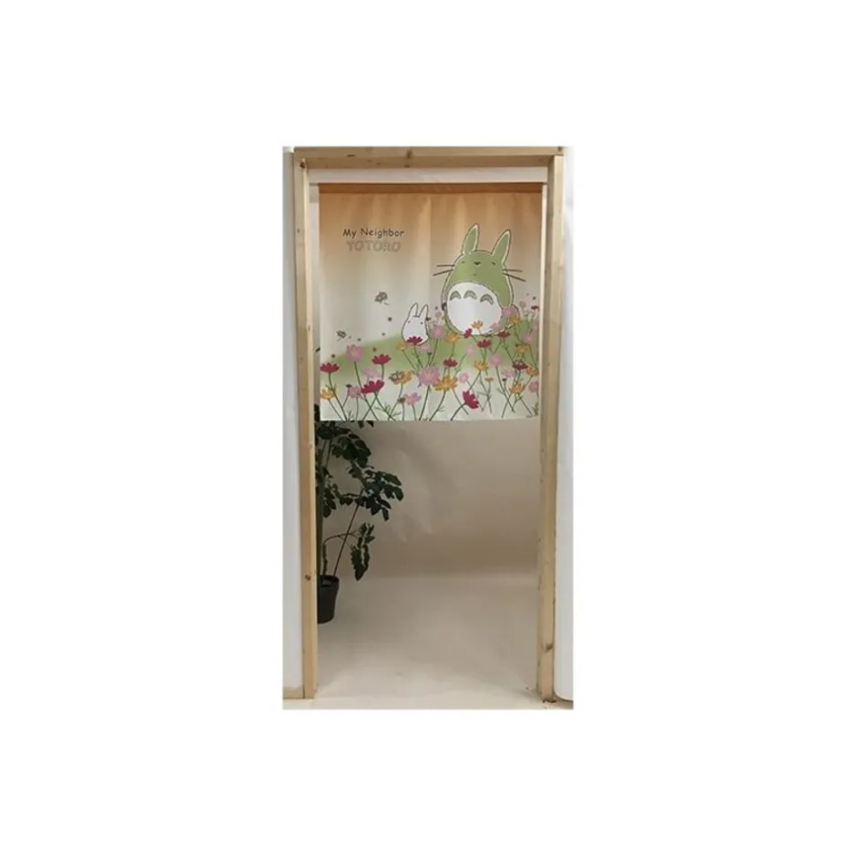 Maison Ghibli Wall Decoration-Curtains Flowers Totoro - My Neighbor Totoro