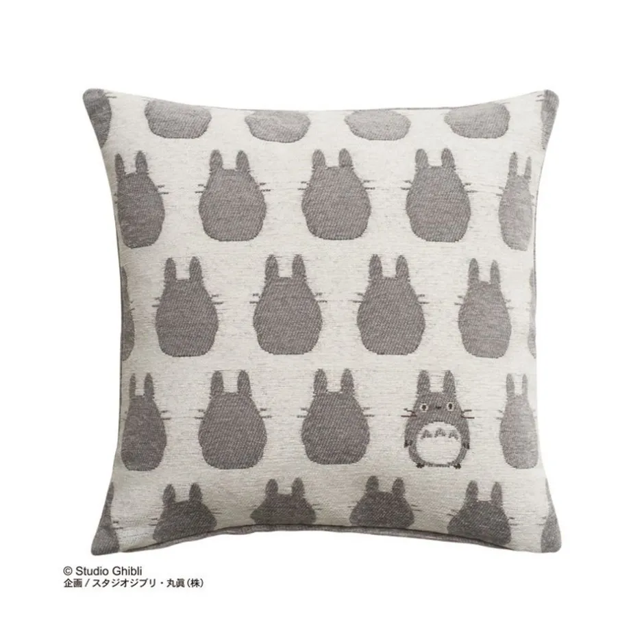 Maison Ghibli Furniture-Cushion Big Totoro Silhouette - My Neighbor Totoro