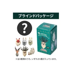 Maison Ghibli Figurines-3D Character Magnet -Princess Mononoke