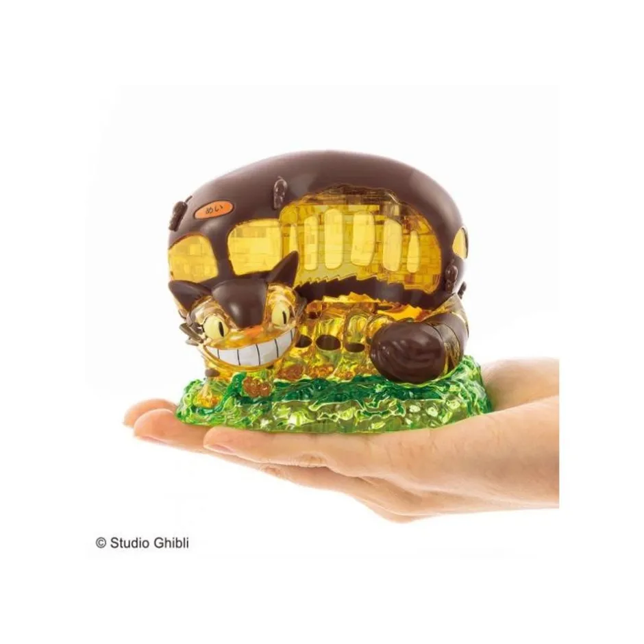 Maison Ghibli Jigsaw Puzzle-3D Crystal Puzzle Catbus - My Neighbor Totoro