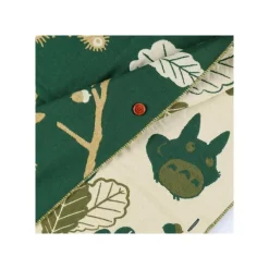 Maison Ghibli Outfits-Dark Green Stole Oak Leaves - My Neighbor Totoro