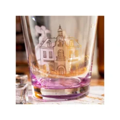 Maison Ghibli Kitchenware-Decorated Glass Marco & Gina - Porco Rosso