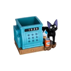 Maison Ghibli Decoration-Diorama Box Jiji And Blue Cash Register - Kiki'S Delivery Service