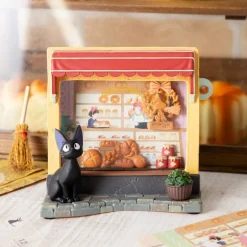 Maison Ghibli Decoration-Diorama Frame Jiji Bakery - Kiki'S Delivery Service