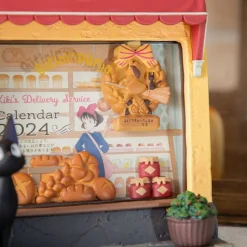 Maison Ghibli Decoration-Diorama Frame Jiji Bakery - Kiki'S Delivery Service