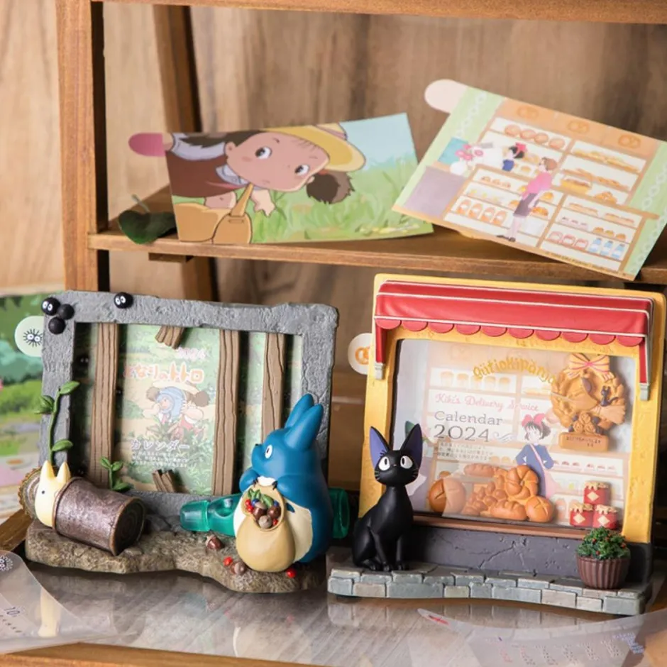 Maison Ghibli Decoration-Diorama Frame Totoro & Kusakabe House - My Neighbor Totoro