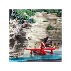 Maison Ghibli Decoration-Diorama Marco'S Hideout - Porco Rosso