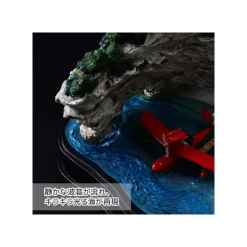 Maison Ghibli Decoration-Diorama Marco'S Hideout - Porco Rosso