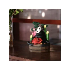 Maison Ghibli Decoration-Diorama No Face Golden Bucket & Bamboos - Spirited Away