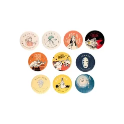Maison Ghibli Badges-Display Of 10 Chihiro Anniversary Badges - Spirited Away
