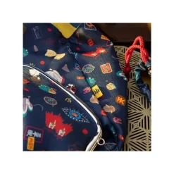 Maison Ghibli Bags-Drawstring Bag Mysterious Street - Spirited Away