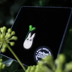 Maison Ghibli Pins-Embroidered Jewel Brooch Small Totoro - My Neighbor Totoro