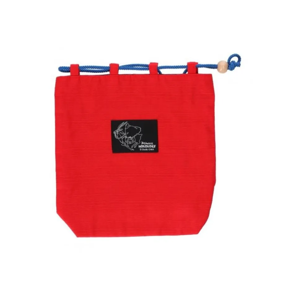 Maison Ghibli Bags-Embroidered Pouch With Cord Ashitaka - Princess Mononoke