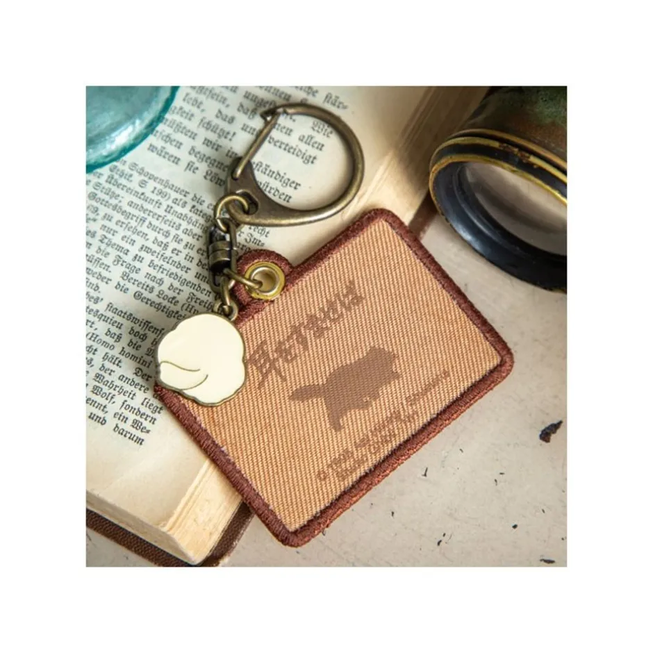 Maison Ghibli Keychains-Embroidery Keychain Chikyuya - Whisper Of The Heart