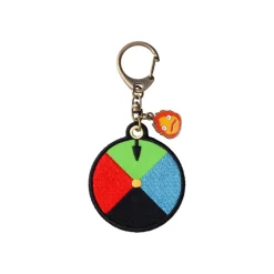 Maison Ghibli Keychains-Embroidery Keychain Magic Colour Disc - Howl'S Moving Castle