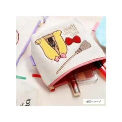 Maison Ghibli Storage-Embroidery Pouch Jiji In Cage - Kiki'S Delivery Service