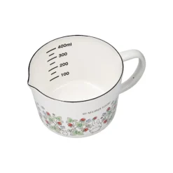 Maison Ghibli Kitchenware-Enamel Measuring Cup Soot Sprites 450Ml - My Neighbor Totoro