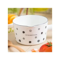 Maison Ghibli Kitchenware-Enamel Pan Soot Sprites - My Neighbor Totoro