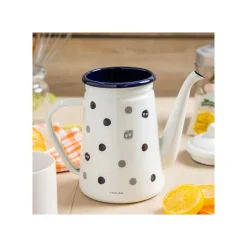 Maison Ghibli Kitchenware-Enamel Tea Pot Soot Sprites 1,1L - My Neighbor Totoro