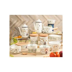 Maison Ghibli Kitchenware-Enamel Tea Pot Soot Sprites 1,1L - My Neighbor Totoro