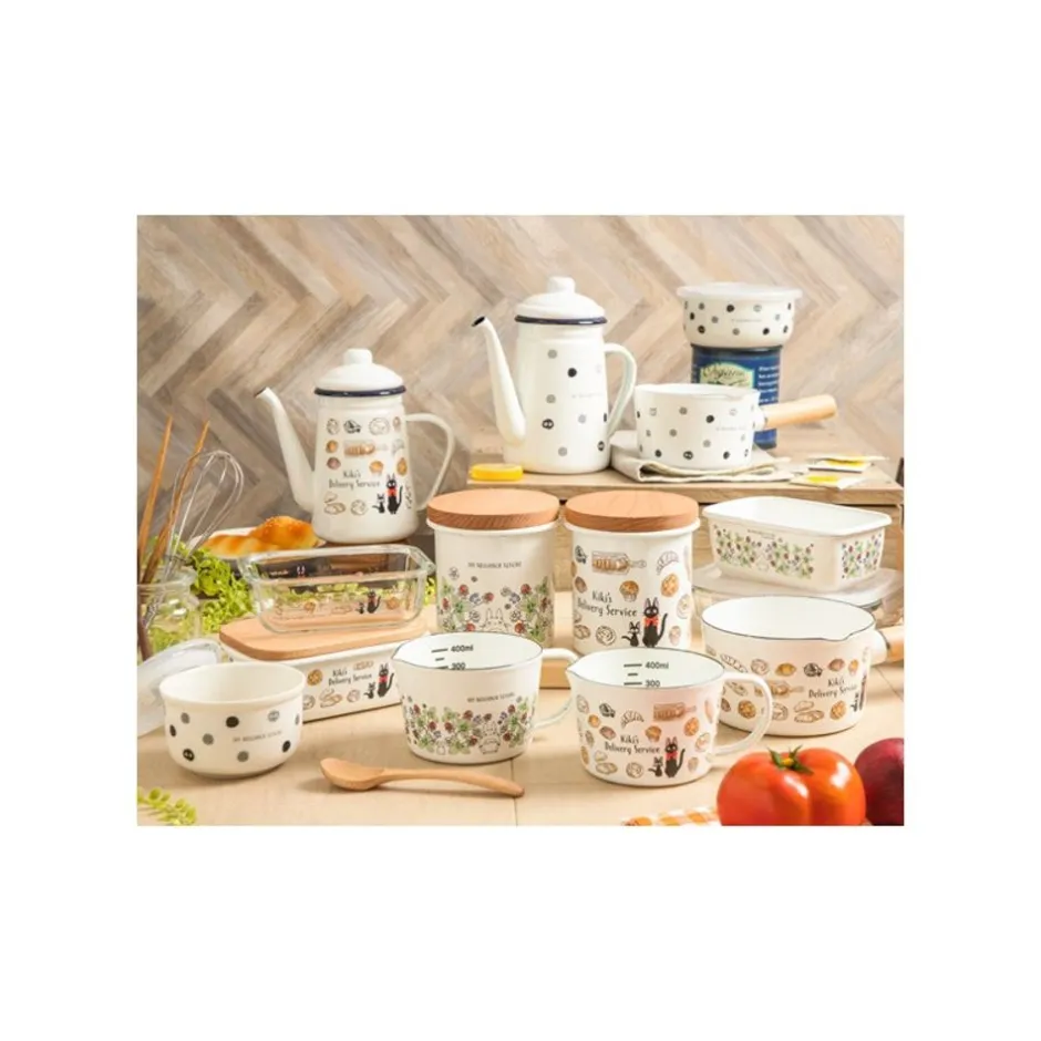 Maison Ghibli Kitchenware-Enamel Tea Pot Soot Sprites 1,1L - My Neighbor Totoro