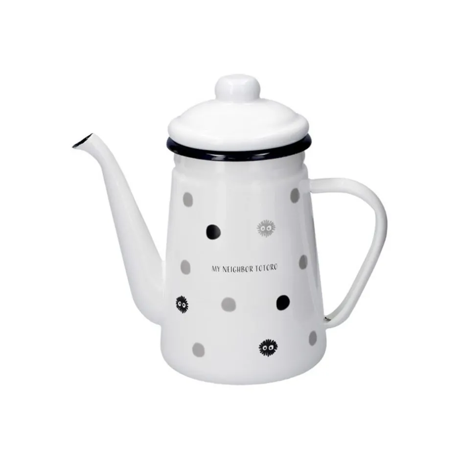 Maison Ghibli Kitchenware-Enamel Tea Pot Soot Sprites 1,1L - My Neighbor Totoro