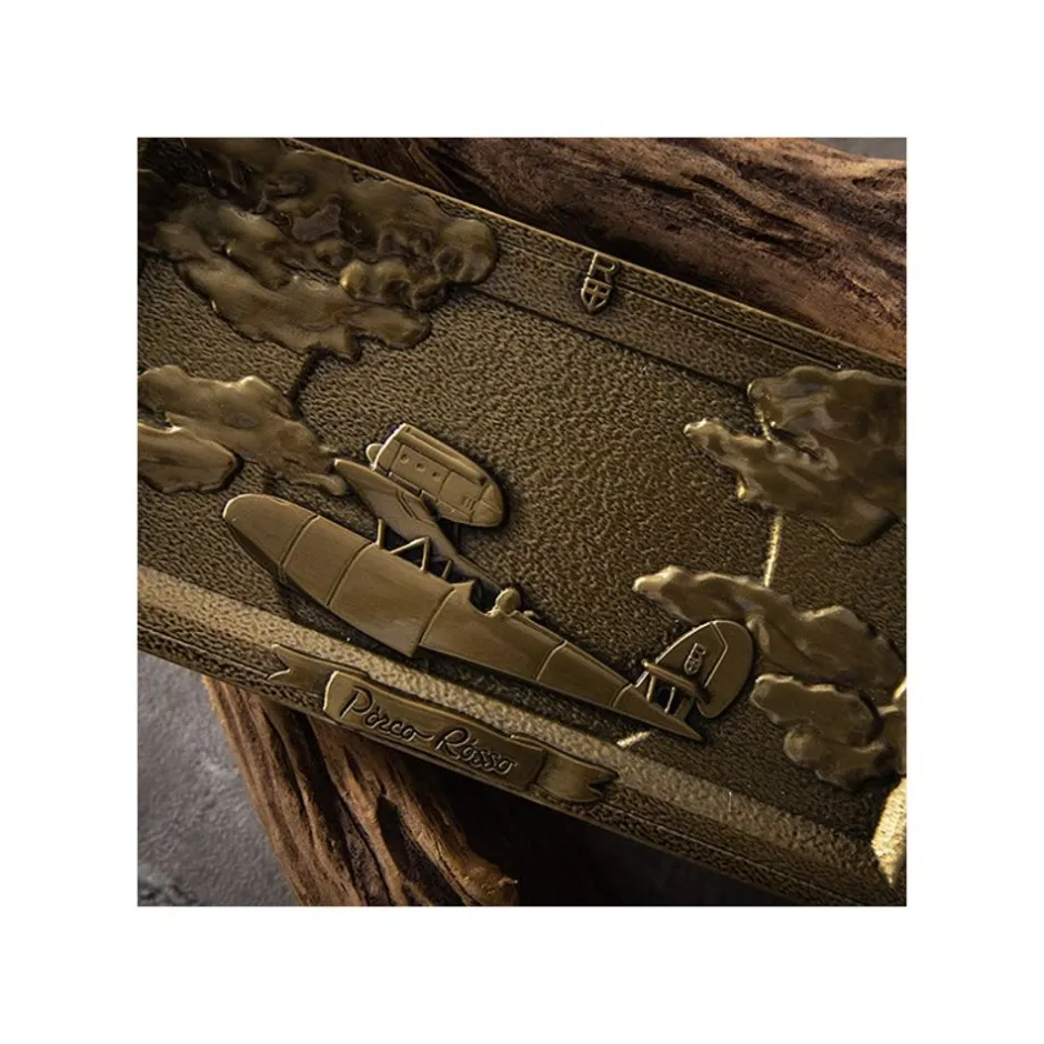Maison Ghibli Accessories-Engraved Tray Savoia - Porco Rosso