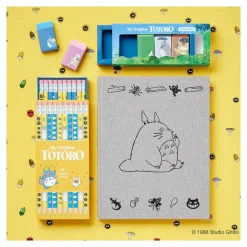 Maison Ghibli Small Equipment-Eraser Set - My Neighbor Totoro