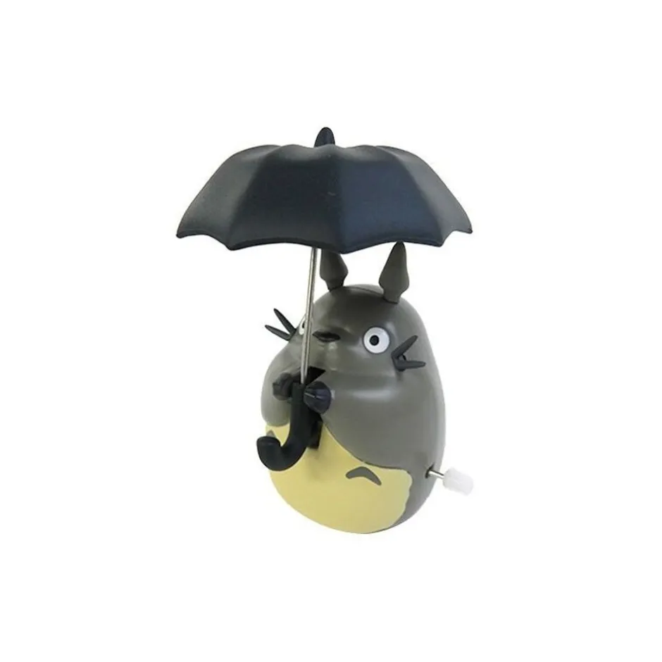 Maison Ghibli Toys-Figurine A Remonter Totoro Parapluie