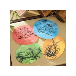 Maison Ghibli Small Equipment-Flake Seal Ashitaka - Princess Mononoke