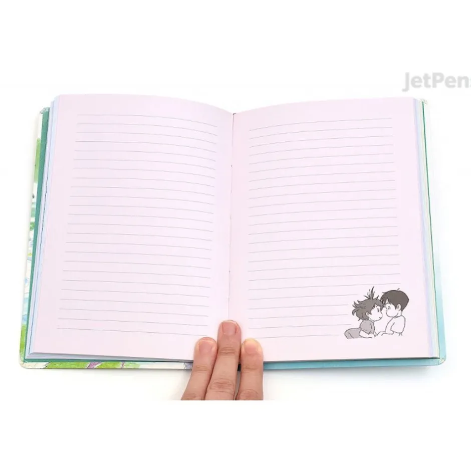 Maison Ghibli Notebooks And Notepads-Flexi Journal Ponyo & Sosuke - Ponyo On The Cliff