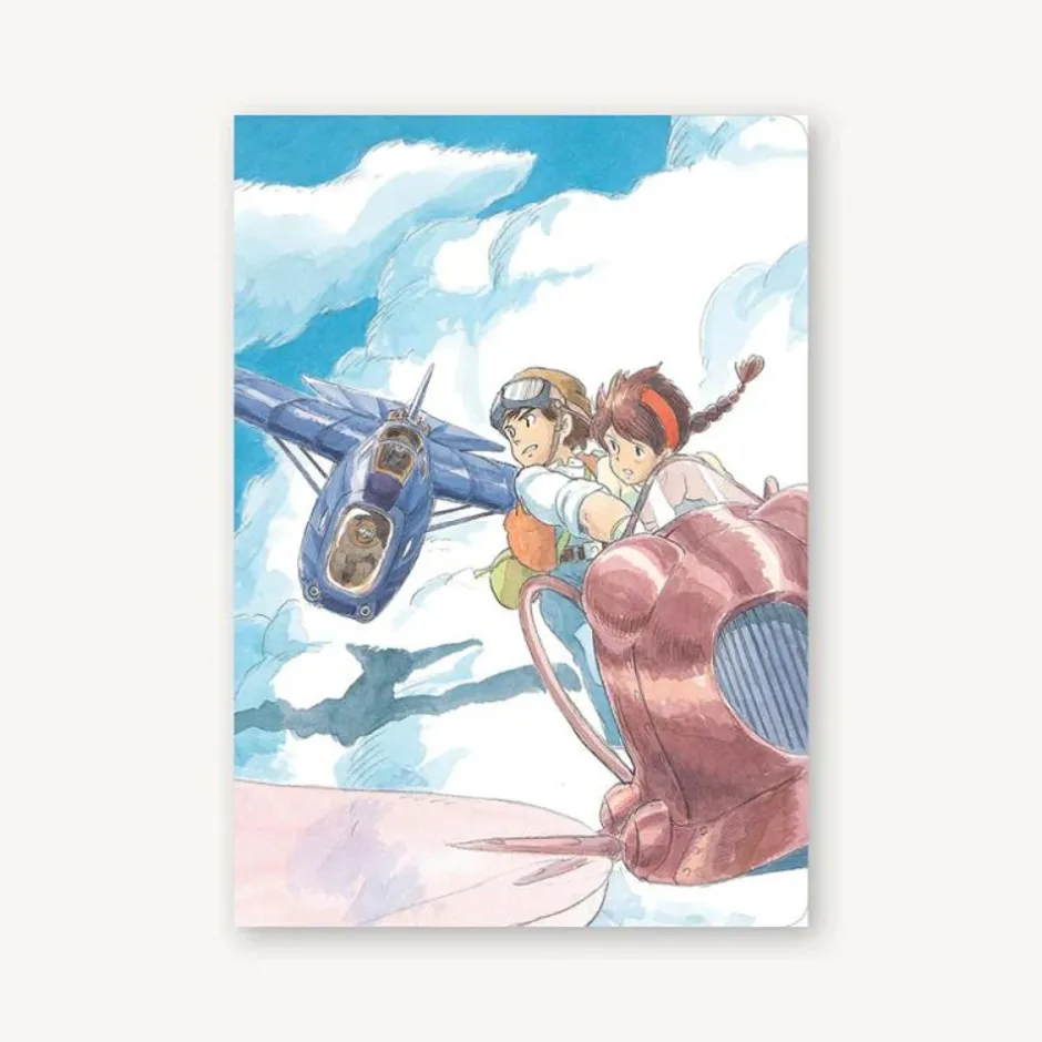 Maison Ghibli Notebooks And Notepads-Flexi Journal Sheeta & Pazu - Castle In The Sky