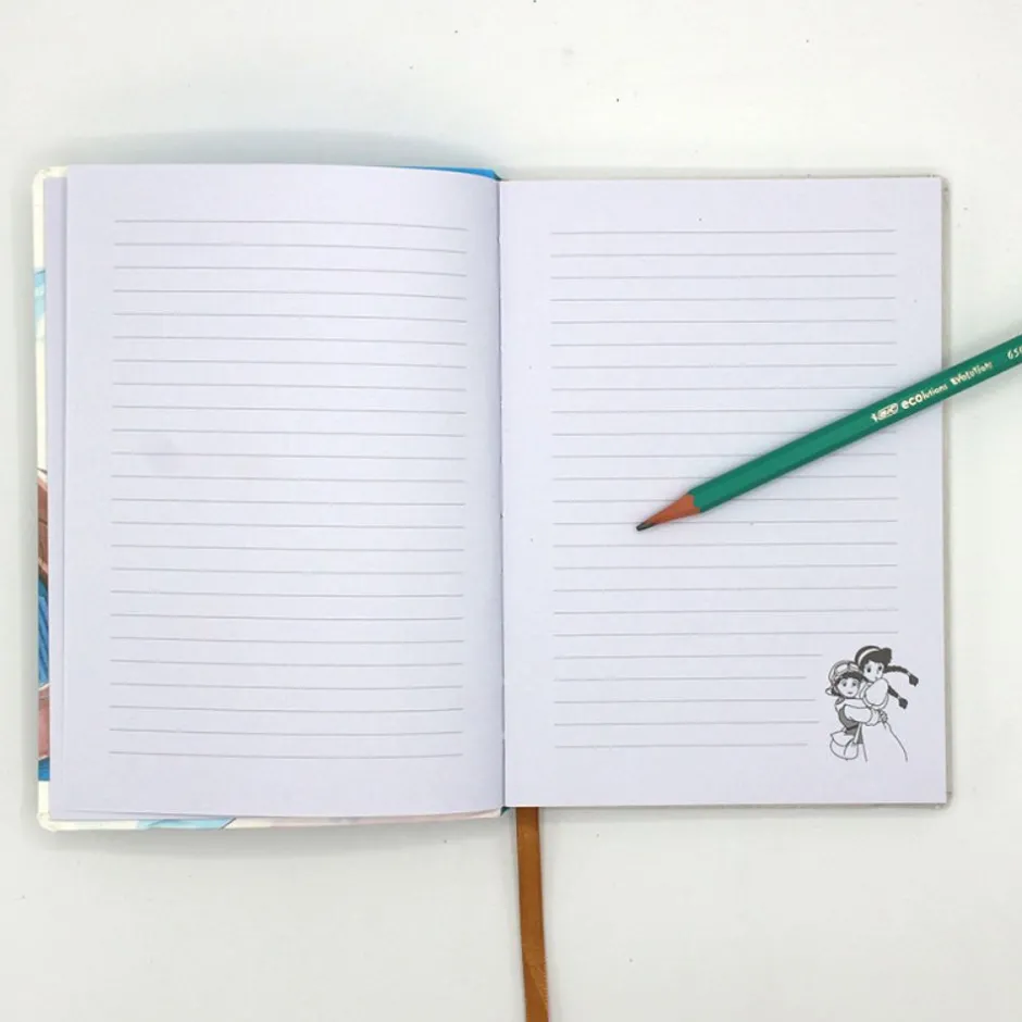 Maison Ghibli Notebooks And Notepads-Flexi Journal Sheeta & Pazu - Castle In The Sky