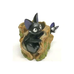 Maison Ghibli Decoration-Flower Pot Jiji Hide And Seek- Kiki'S Delivery Service